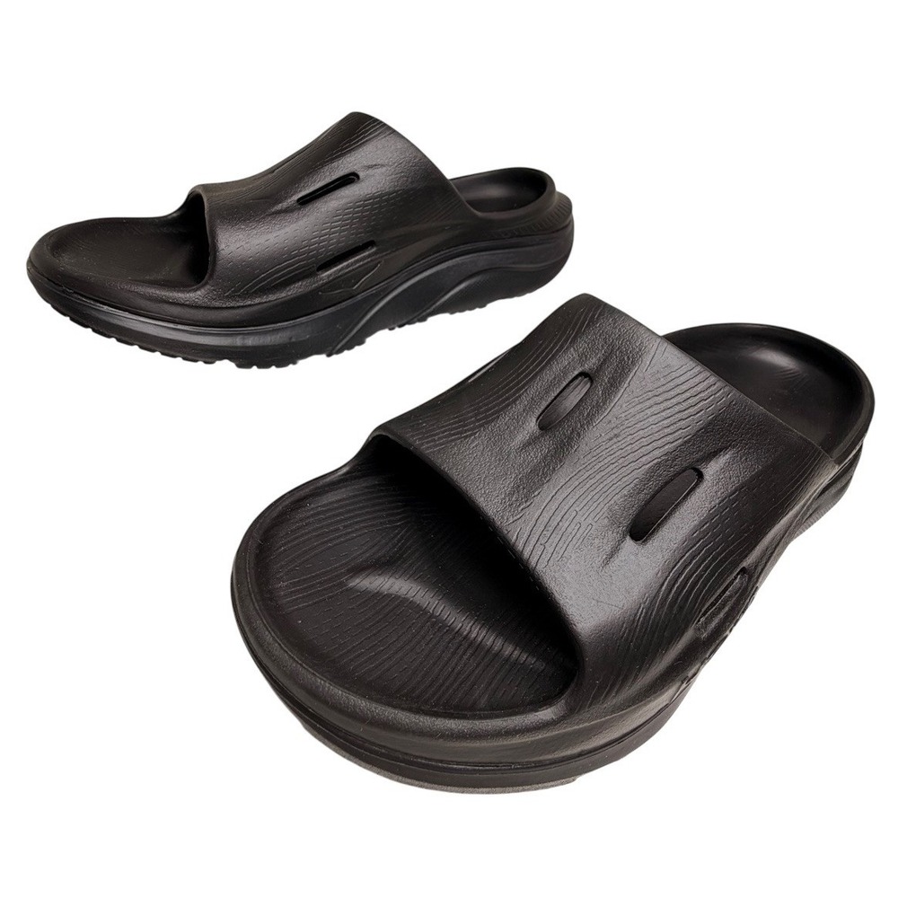 Hoka Black Slide Recovery ORA 3